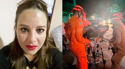 Mulher que teve perna arrancada deixa CTI 