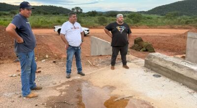 Prefeito vistoria obras da Esta&ccedil;&atilde;o de Transbordo e destaca investimento ambiental em Bonito
