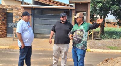 Prefeito vistoria obras e destaca avan&ccedil;os em infraestrutura e sa&uacute;de em Bonito 