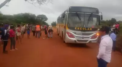 Crian&ccedil;a de sete anos morre atropelada por &ocirc;nibus escolar em MS