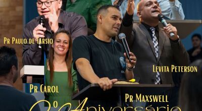Comunidade Evang&eacute;lica Cristo Para Todos realiza 2&ordm; anivers&aacute;rio com programa&ccedil;&atilde;o especial em Boni
