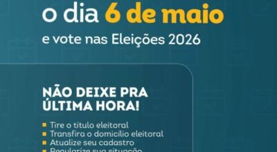Elei&ccedil;&otilde;es 2026: eleitores t&ecirc;m at&eacute; maio para regularizar situa&ccedil;&atilde;o