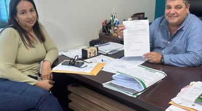 Josmail recebe representante do Distrito &Aacute;guas do Miranda
