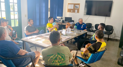 De volta &agrave;s origens: presidente da FFMS visita Bela Vista e projeta futuro do futebol local