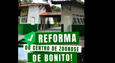 Bonito realiza reforma do Centro de Zoonoses