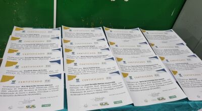 Estudantes do Programa Brasil Alfabetizado concluem etapa de alfabetiza&ccedil;&atilde;o em Bonito