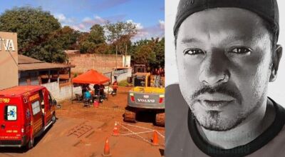 Trabalhador morre soterrado durante obra de esgoto