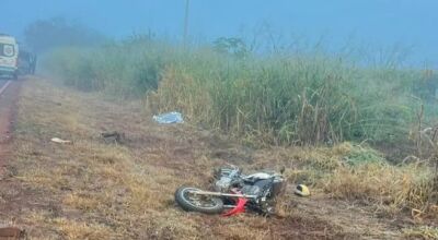 Motociclista que morreu em batida com van tinha 17 anos 