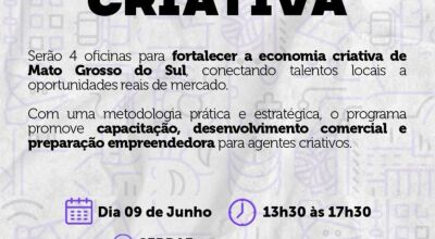SEBRAE recebe uma tarde de oficinas no dia 9 de junho em Bonito