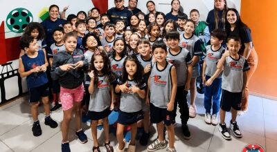 Guarda Municipal e Demtrat encerram a&ccedil;&otilde;es do Maio Amarelo com palestra educativa na Escola Renovo