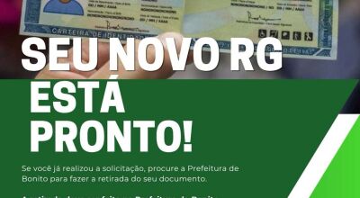 Moradores devem retirar documentos j&aacute; emitidos na Prefeitura