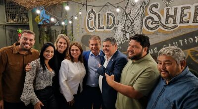 Prefeito de Bonito se re&uacute;ne com Senador Nelsinho Trad