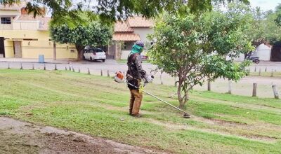 Prefeitura realiza limpeza e manuten&ccedil;&atilde;o na Rodovi&aacute;ria Municipal de Bonito
