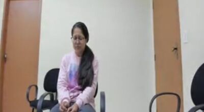 Veterin&aacute;ria presa por atear fogo no marido diz estar arrependida 