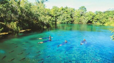 Bonito ganha refor&ccedil;o na prote&ccedil;&atilde;o ambiental com obra de saneamento que protege o Rio Formoso