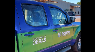 Bonito recebeu uma caminhonete Nissan Frontier, cedida pela Guarda Municipal