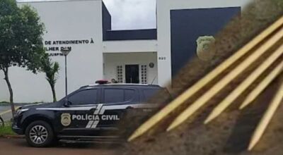 Ex-marido amea&ccedil;a matar mulher com faca e espeto 