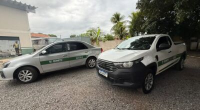 Prefeitura amplia frota municipal com entrega de ve&iacute;culos &agrave;s secretarias de Obras e Esporte