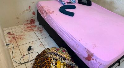 Homem tenta matar companheira enquanto ela dormia 