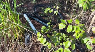 ROMU localiza bicicleta em &aacute;rea de mata com ajuda da popula&ccedil;&atilde;o 