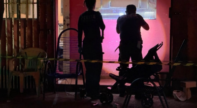 Homem morre durante ataque a tiros e gestante fica em estado grave 