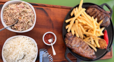 Bife Chorizo Angus proporciona experi&ecirc;ncia gastron&ocirc;mica no Eco Park Porto da Ilha