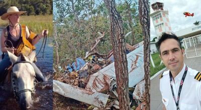 Pesquisadora alem&atilde; morre em queda de avi&atilde;o em MS