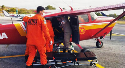 Homem se afoga durante acidente de barco e precisa ser resgatado de avi&atilde;o 