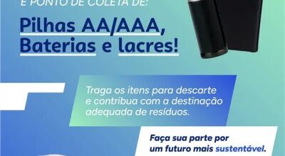 SEBRAE Bonito instala pontos de coleta para pilhas, baterias e lacres