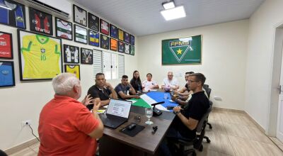 Dirigentes alinham detalhes do Campeonato Sul-Mato-Grossense 2026