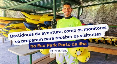 Bastidores da aventura: como os monitores se preparam para receber os visitantes no Eco Park Porto d