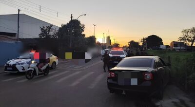 Fuga, colis&atilde;o e suspeita de embriaguez: Romu det&eacute;m dois suspeitos ap&oacute;s persegui&ccedil;&atilde;o na &aacute;rea central