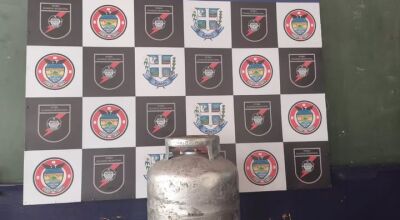 Guarda Municipal e Pol&iacute;cia Militar recuperam botij&atilde;o de g&aacute;s furtado na Vila Don&aacute;ria