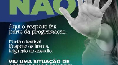 Bonito refor&ccedil;a combate ao ass&eacute;dio durante o Festival de Inverno