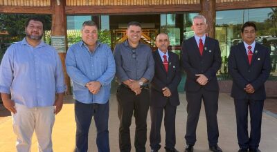 Bonito sedia Congresso Estadual de Homens e Diaconato da Igreja Quadrangular