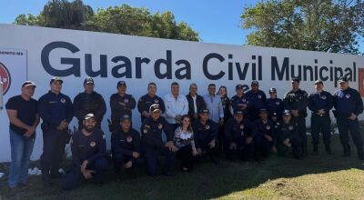 Prefeitura entrega reforma e amplia&ccedil;&atilde;o do Quartel da Guarda Municipal de Bonito