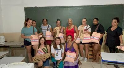 Entre linhas, tecidos e sonhos, oficina fortalece autonomia de mulheres no &Aacute;guas do Miranda