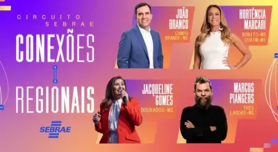 Circuito Sebrae Conex&otilde;es Regionais promove palestras gratuitas para inspirar e levar conhecimento 