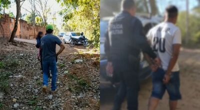 Suspeito de feminic&iacute;dio &eacute; localizado com crian&ccedil;a em &aacute;rea de mata 