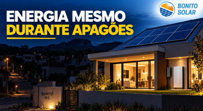 Bonito Solar transforma energia solar em seguran&ccedil;a contra apag&otilde;es em Bonito