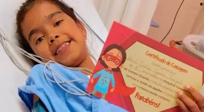 No CTI, menina de 8 anos precisa de aparelho card&iacute;aco de R$ 60 mil 