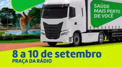 Carreta da Sa&uacute;de leva consultas e exames especializados para Bonito em setembro