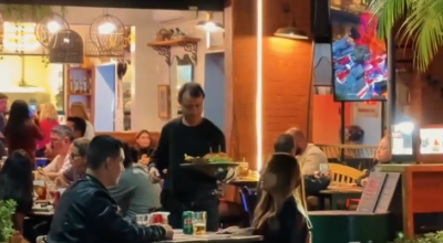 Burger na brasa, boa companhia e uma noite especial no Brasa Bonito