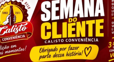 Semana do Cliente movimenta a Calisto com ofertas especiais at&eacute; 27 de setembro