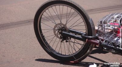 Homem morre ao cair de bicicleta durante aposta 