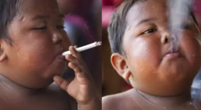 Veja como ficou menino conhecido por fumar 40 cigarros por dia aos 2 anos