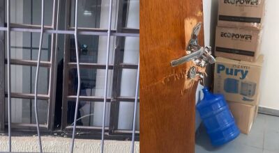 Ladr&atilde;o invade ag&ecirc;ncia do Detran, arromba portas e furta celulares 