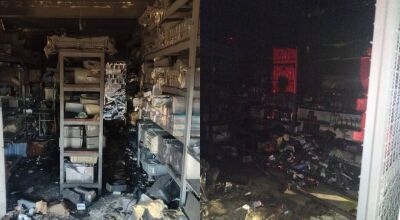 Amigos se mobilizam para ajudar fam&iacute;lia que perdeu gr&aacute;fica em inc&ecirc;ndio 