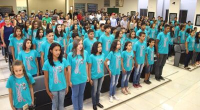 PROERD entrega certificados para alunos das escolas estaduais em Bonito