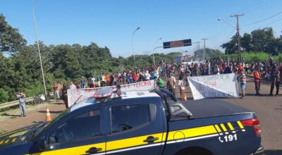 Após protesto contra municipalização da saúde indígena, BR-163 é liberada em Mundo Novo